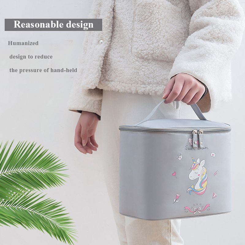 Cosmetic Bag Large Travel Organizer Waterproof Makeup Case Traveling Pouch 1 PC