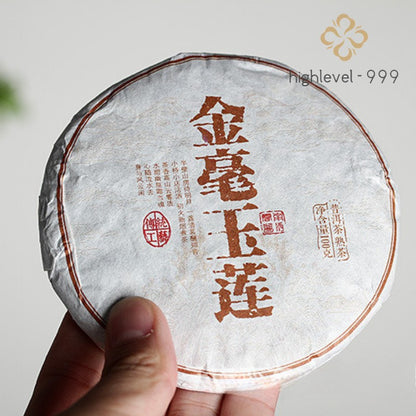 100G Ripe Pu'er Square Brick 2020 Yunnan Fermented Tea Factory -