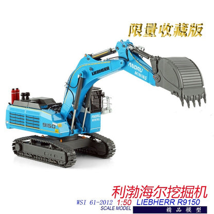 1:50 WSI Liebherr ANDRU MINING R9150 Excavator Construct Machine Diecast Model