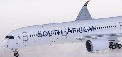 1:200 33CM JC Wings SOUTH AFRICAN AIRBUS A350-900 Passenger Plane Diecast Model
