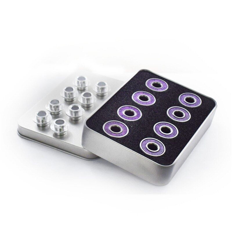 Chrome Steel Inline Skating Bearing Speed Track Racing Quiet Bearings 8*22*7 mm