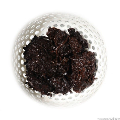 LAO CHA TOU ZHUAN * 2019 Qian Shan Ye Yunan Puer Tea Pu'er Tea Brick 250g Ripe