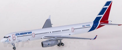 1:400 NG Model Cubana Tupolev TU-204-100E Passenger Airplane Diecast Plane Model