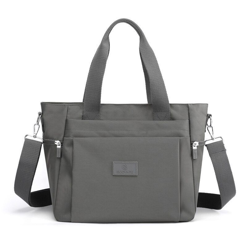 Handbag Nylon Shoulder Bag Fashion 30*16*27CM Zipper Crossbody 120CM Strap Long