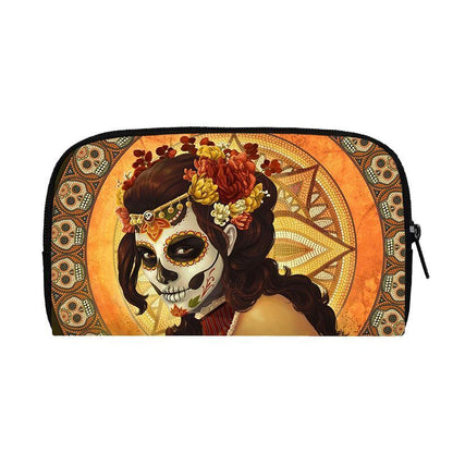 Cartoon Gothic Wallets Cute Purse Clutch Bag Phone Holder Ladies Coin Bags Long
