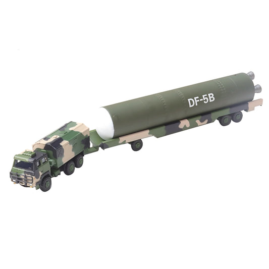 1:100 Dongfeng 5B Missile Vehicle Alloy Model Military Model Collection Gift K