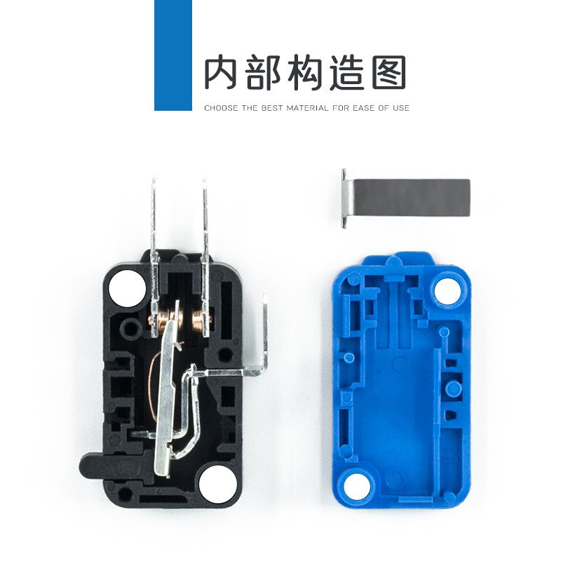 20pcs CNTD Limit Switch CMV10 Micro Button Long Handle Open Limit Sensor Roller