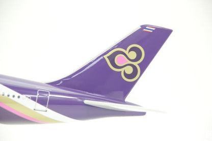 47CM THAI AIRBUS A330 HS-TEF Passenger Airplane Resin Aircrarft Plane Model