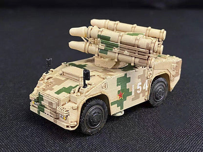 FLOZ CHINA HQ-7 Air defense missile system Sand digital 1/72 Resin Tank