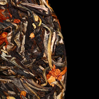 Yunnan Puerh Tea Raw Tea Cake Tea Jasmine Green Cake 200g Raw Puerh Jasmine