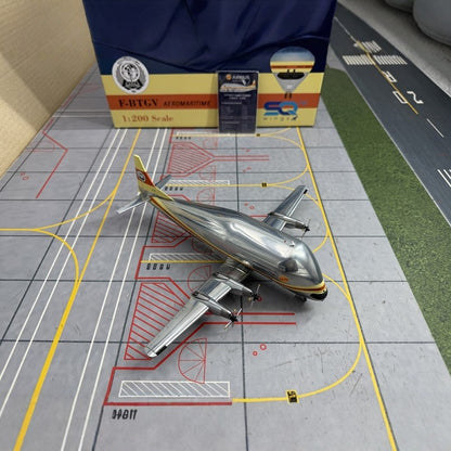 SQ 1/200 Guppy Airbus Industrie B-377SGT Metal Aircraft Model Aircraft F-BTGV