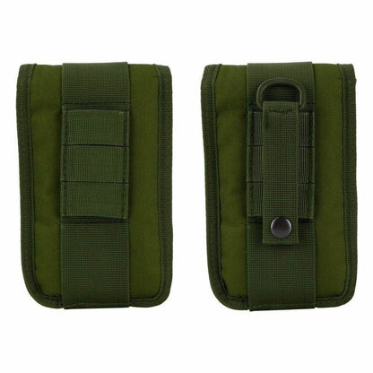 Tactical Phone Holder Outdoor Belt Waist Bag Utility Vest Multifunction Nylon