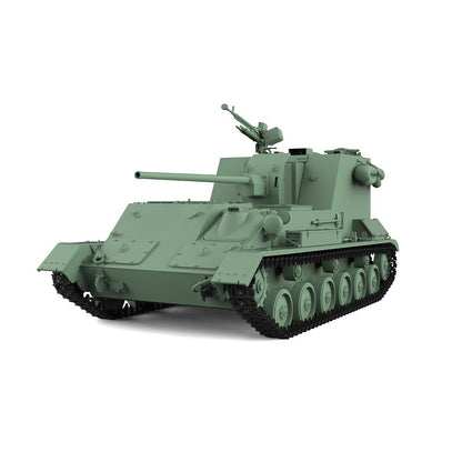 SSMODEL SS72609 1/72 25mm Military Model Kit Soviet SU-76G Tank Destroyer