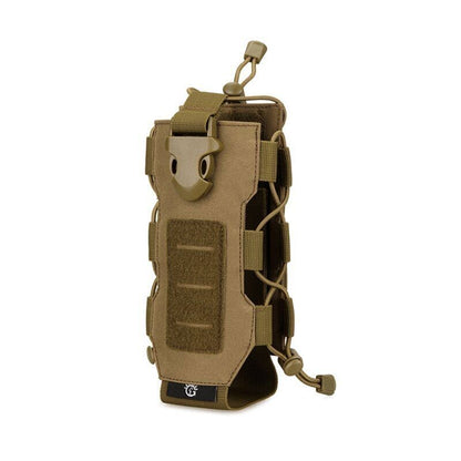Tactical Nylon Water Bottle Pouch Canteen Cover Holster Hiking Kettle Bag
