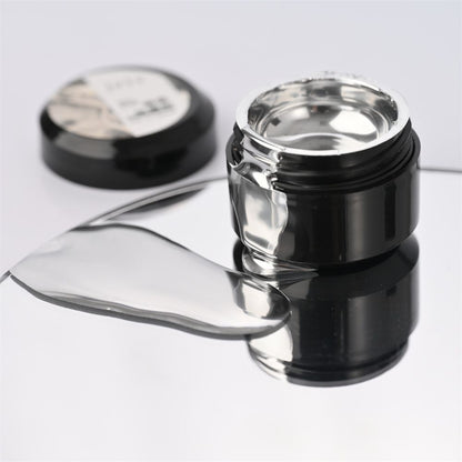 Gel Nail Polish 8ml Metallic Painted Silver Chrome 3D Metal Liquid Mirror Effect