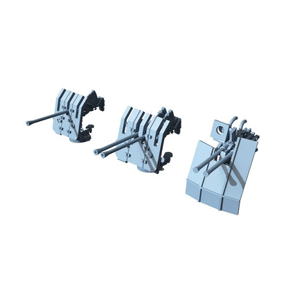 SSMODEL 1/200 Model Upgrade Parts German Z-25 Destroyer Naval Gun Kit
