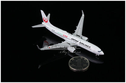 1:400 JC Wings JAPAN AIRLINES BOEING 737-800 Passenger Airplane Diecast Model