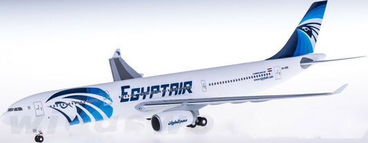 1:200 32CM Hogan EGYPT AIR AIRBUS A330-300 Passenger Airplane ABS Plastic Model