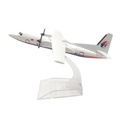 1:400 16cm Aircraft Malaysia Fokker FK-50 Alloy Plane Model Airplane Ornaments