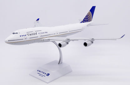 1:200 JC Wings United Airlines B747-400 N118UA Airplane Diecast Plane Model