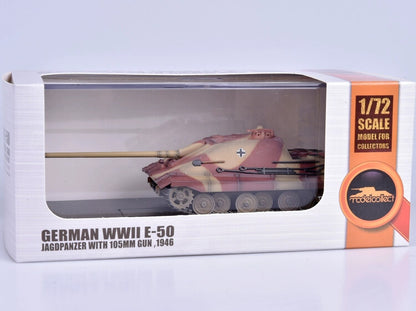 1/72 German E50 E-50 Anti Tank Vehicle 105 Caliber Tank AS72132 Finished Model
