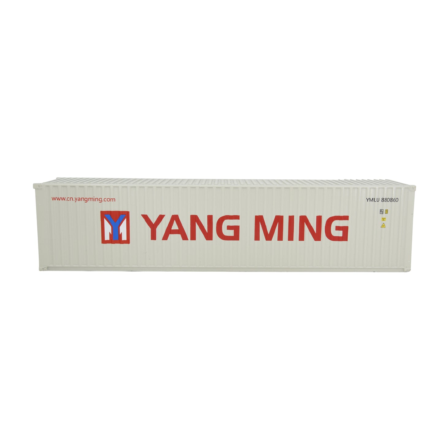 1:50 YANG MING 40GP Metal Shipping Container Model Toy Home Office Decor Gift