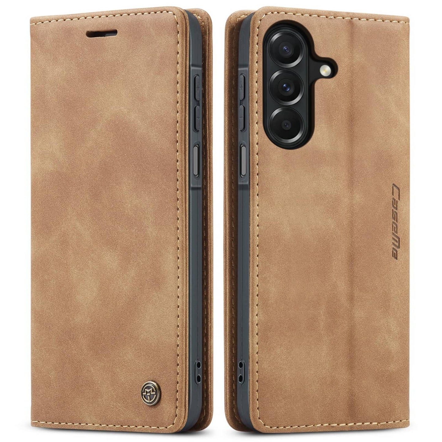 Flip Wallet Case for Samsung Galaxy A27, Magnetic Folio Cover with Card Holder