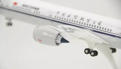 32CM 1:200 Risesoon Air China Boeing 787-9 Passenger Airplane ABS Plastic Model