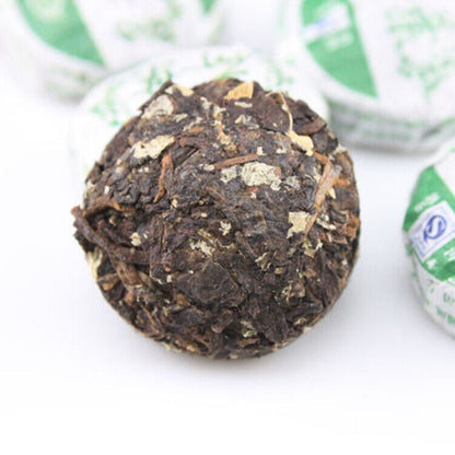 Yunnan Pu'er Ripe Tea Mini Small Tuocha Lotus Leaf Pu'er Herbal Tea 500g/17.6oz