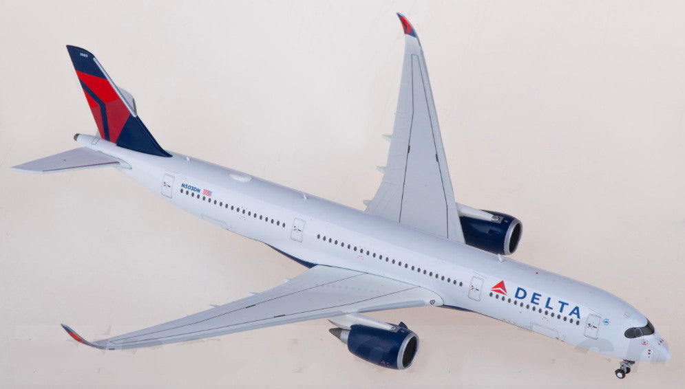 1:400 Geminijets Delta Air Lines Airbus A350-900 Passenger Plane Diecast Model