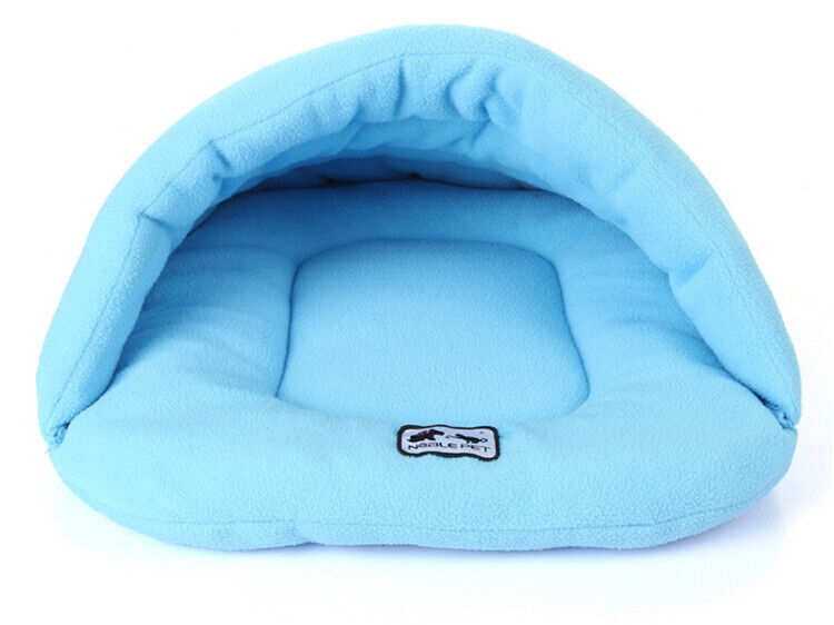 Cave Crate Cozy Warm Winter Bed House Sleeping Bag Plush Mat Pet Dog Cat Puppy