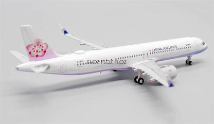 for JC Wings for China Airlines for Airbus A321Neo B-18101 1:400 Aircraft Model
