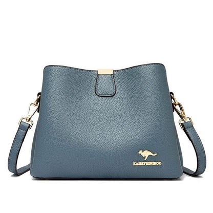 Women's Handbag Purses 3 Layers Ladies Shoulder Messenger Bags Femme