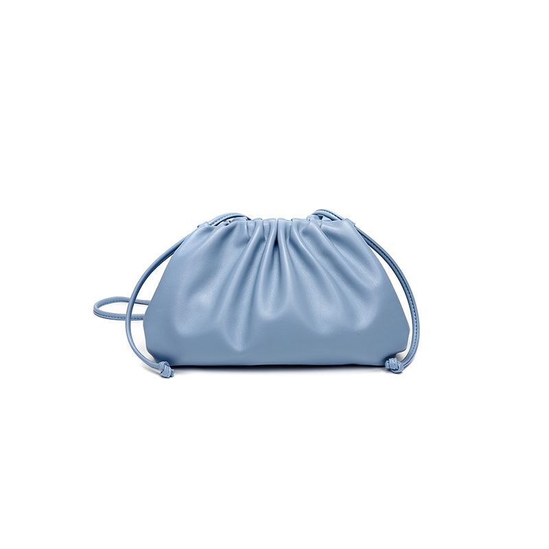 Polyester Pouch Dumpling Cross body Bag Cloud Handbag Soft Clutch Shoulder Purse