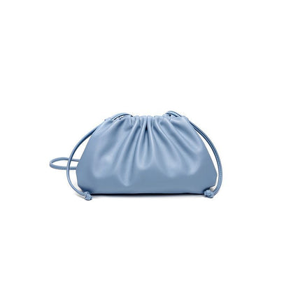 Polyester Pouch Dumpling Cross body Bag Cloud Handbag Soft Clutch Shoulder Purse