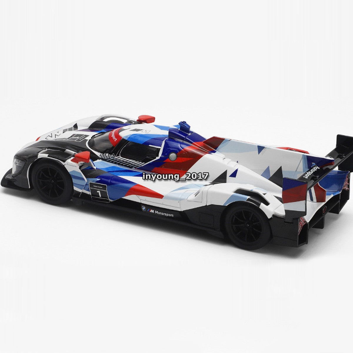 1/45 Scale 2024 BMW M Hybrid V8 Model Car Metal Diecast Toy Cars Collection Blue