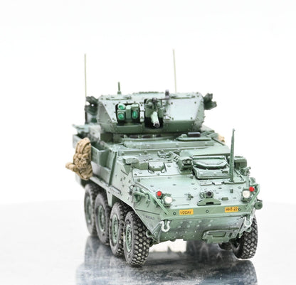 1/72 US Stryker infantry fighting vehicle model M1296 dragoon armored vehicle