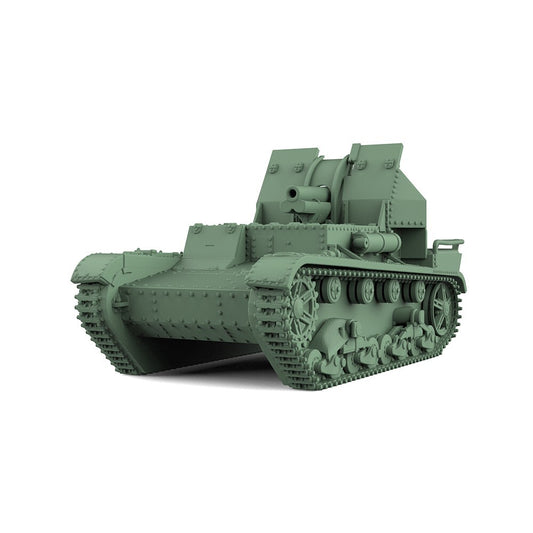 SSMODEL SS200629 1/200 Military Model Kit Soviet SU-5-2 Self-Propelled Artillery