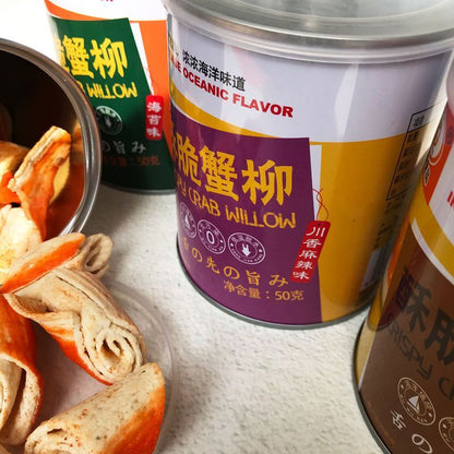 Crispy Crab Sticks Instant Canned Snacks Dried Crab Sticks