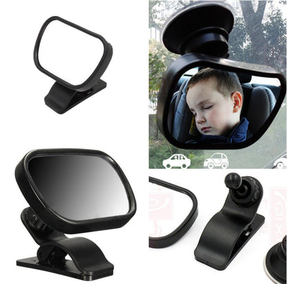 Car Baby Back Seat View Mirror For Infant Child Toddler Safety Suction&Clip A