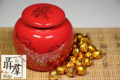 China yunnan black puer tea Puer resin Tea paste 50pcs