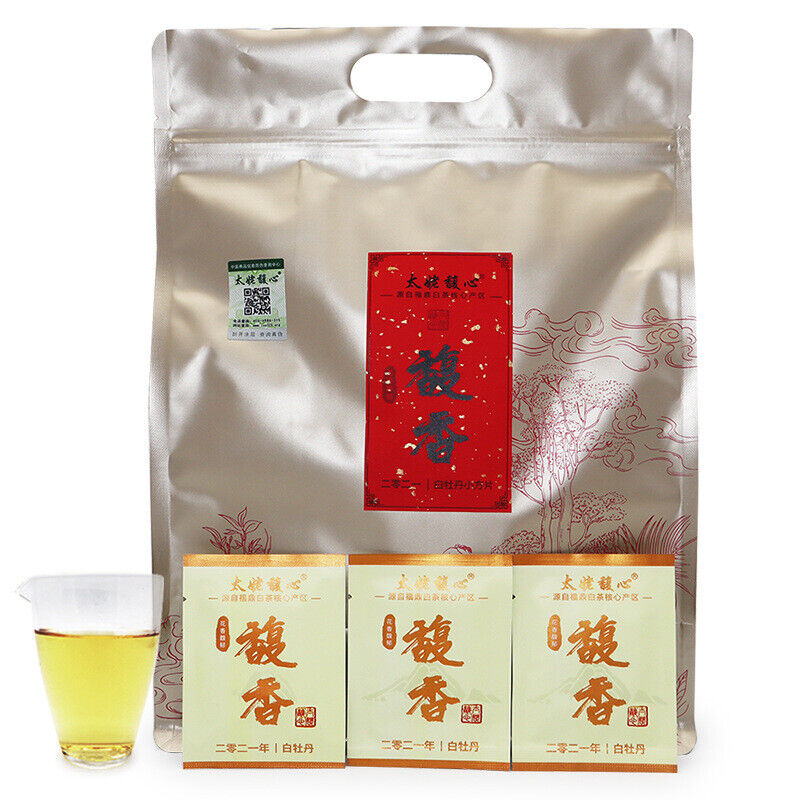 500g Fuding white tea white peony small square cookie tea flower fragrance