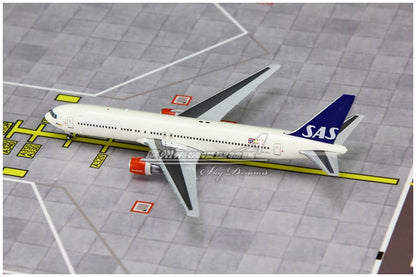 1:400 JC Wings SAS BOEING 767-300ER Passenger Airplane Diecast Aircraft Model