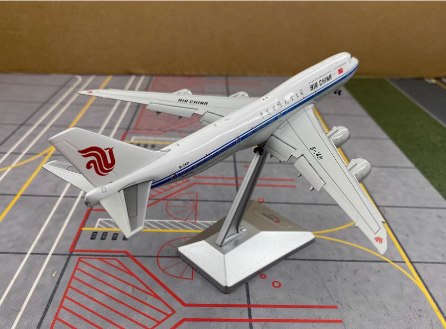 1:400 YY Wings AIR CHINA BOEING 747-8 Flap Down Airplane Diecast Aircraft Model