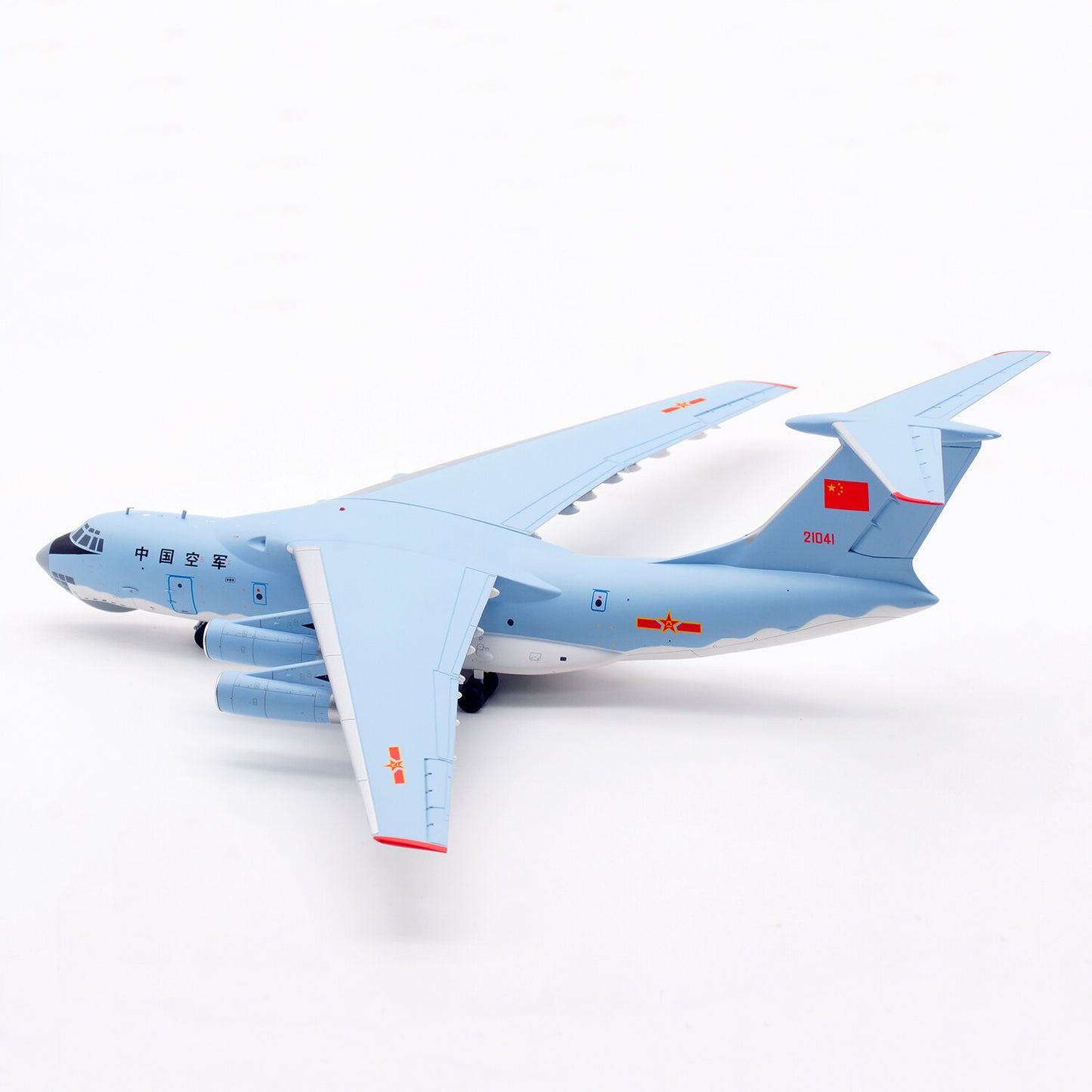 1:200 SQ Wings PLAAF Ilyushin Il-76 21041 Passenger Airplane Diecast Model