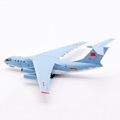 1:200 SQ Wings PLAAF Ilyushin Il-76 21041 Passenger Airplane Diecast Model