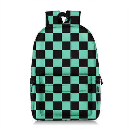 Backpack Waterproof Student School Bag Bookbag Cosplay Travel Fashion Red Purple