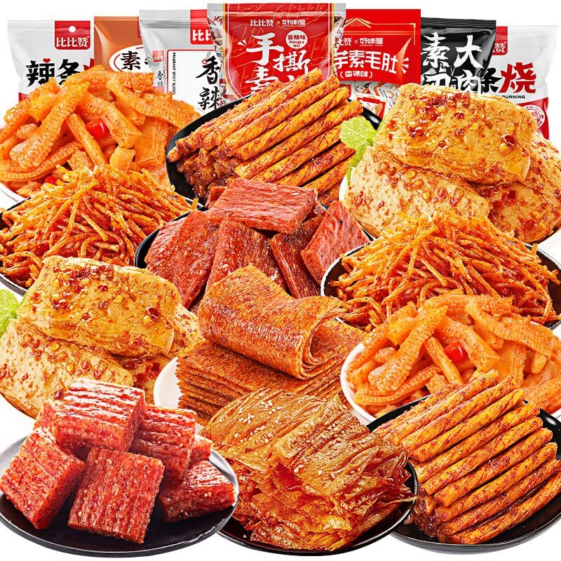 Chinese Latiao Snack Gift A Variety of Spicy Strips Spicy Big Gluten Snacks 292g