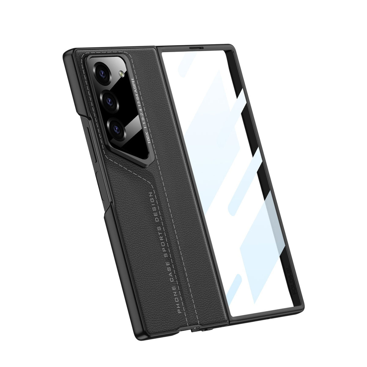 Ultra-thin Skin Feel Phone Case for SAMSUNG Galaxy Fold 6 PU Leather Back Cover