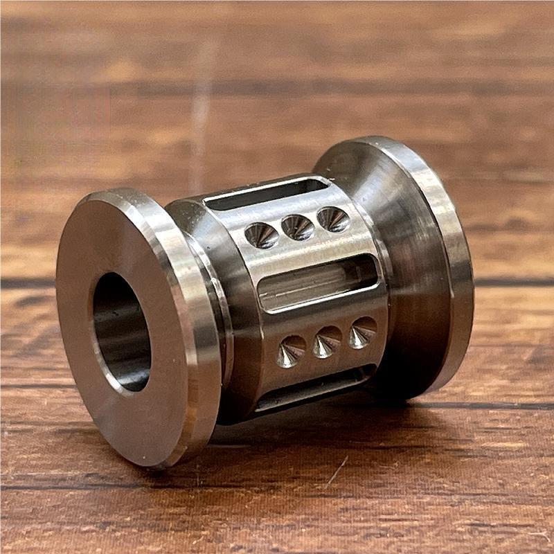 Titanium Alloy Knife Lanyard Bead Paracord Necklace Pendant Bracelet Making EDC